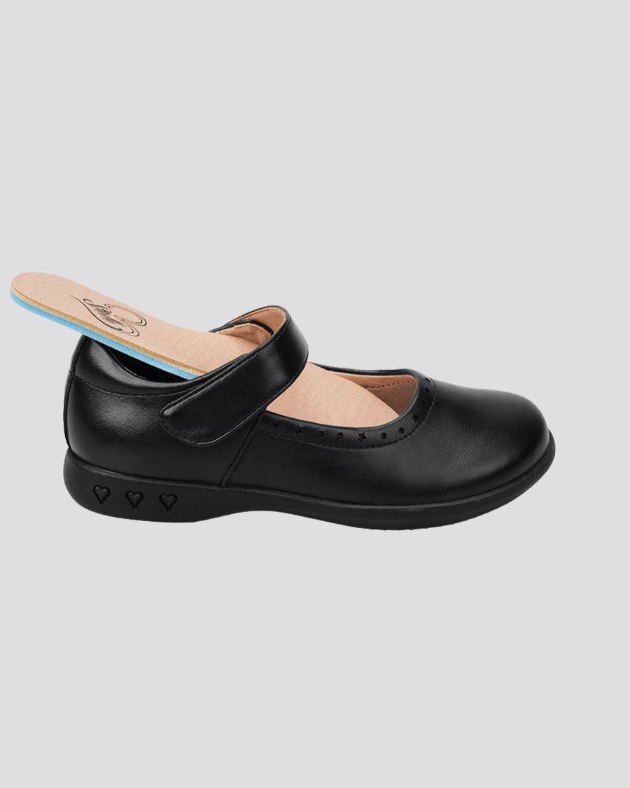 Black Girls Mary Jane School Uniform Shoes