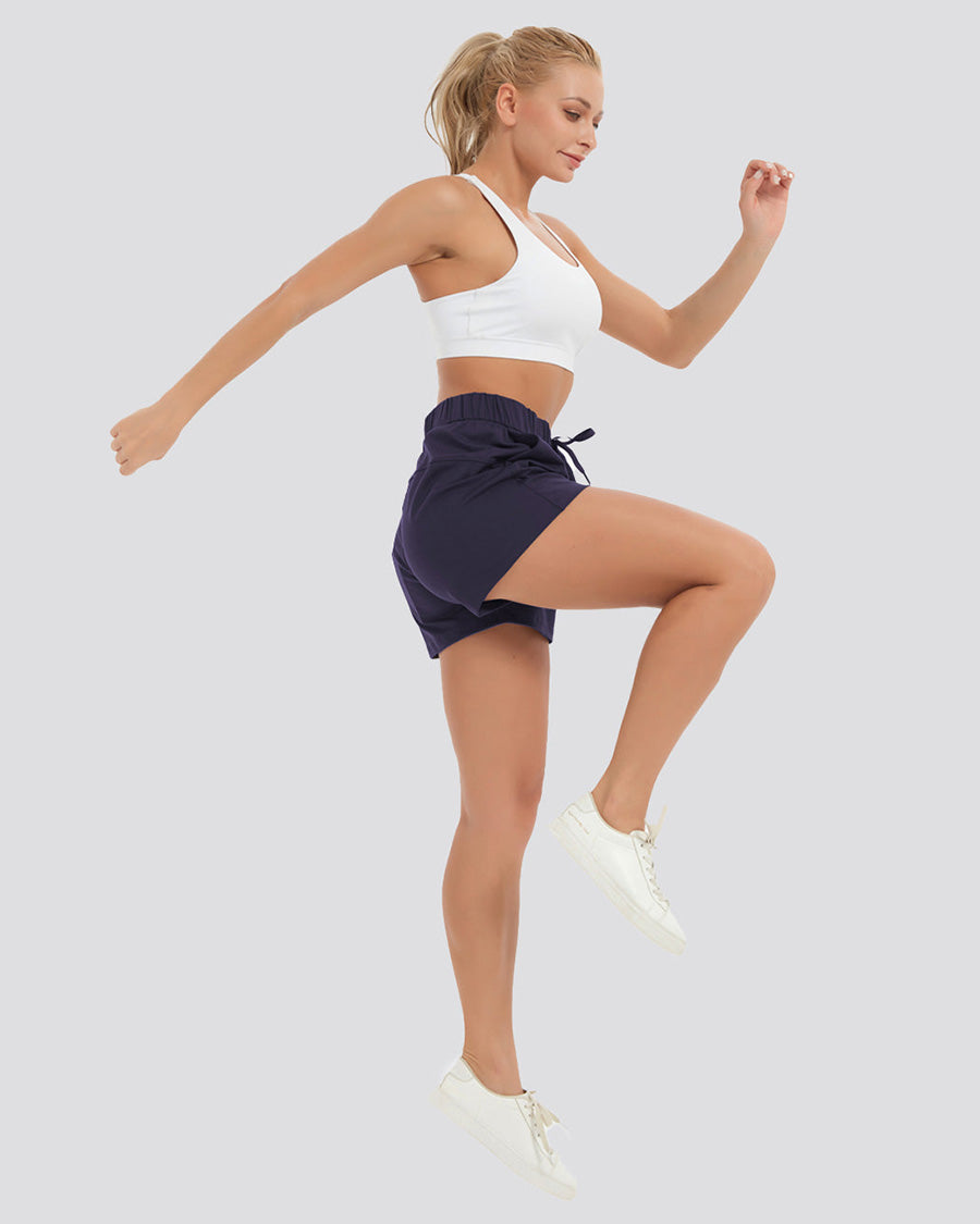 Navy Charge Running Shorts 3"
