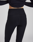 Black DreamComfort Capri Yoga leggings