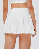 White Ace Pleated Tennis & Golf Skirt