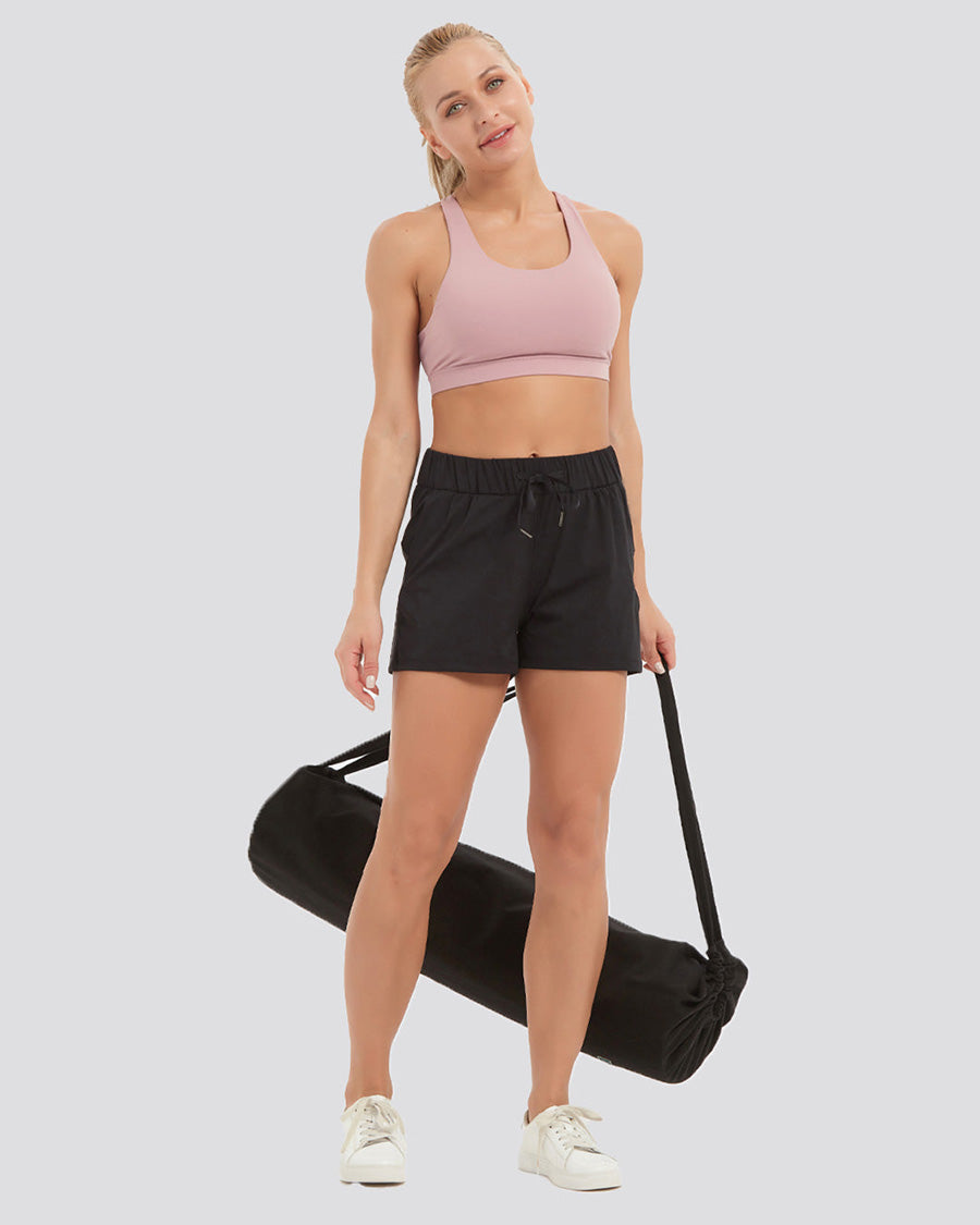 Black Charge Running Shorts 3"