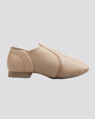 Tan Kids PU Leather Jazz shoes