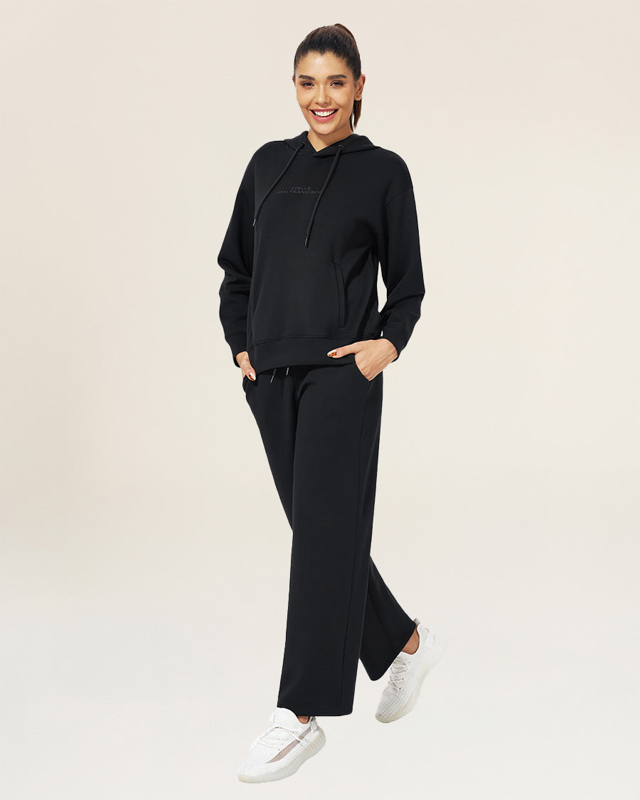 Black 2 Piece Lounge Set