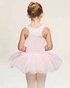 Ballet Pink Girls Tank Top Tulle Dress