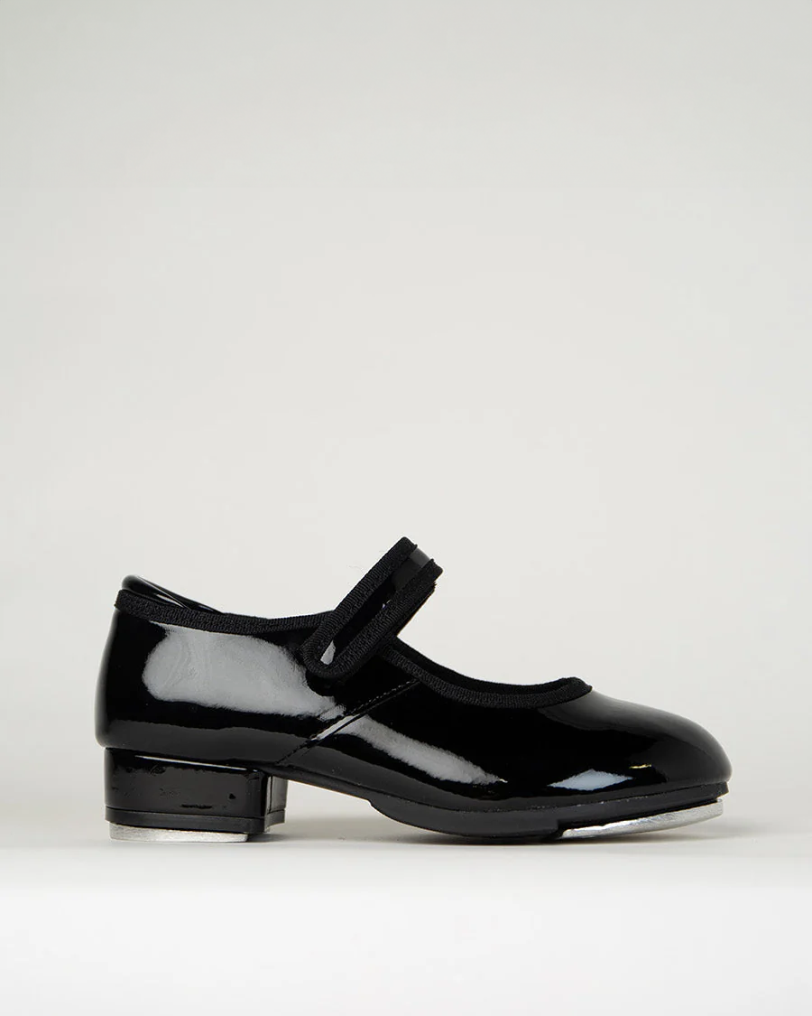 Black Kids Tap Dance Shoes