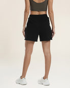 Black Comfy Lounge Shorts
