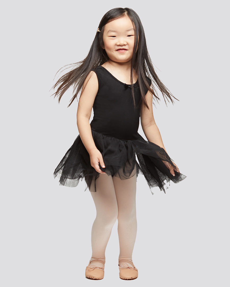 Black Girls Tank Tulle Dress