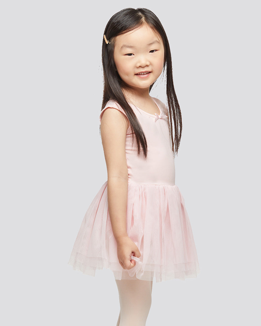 Ballet Pink Girls Tank Tulle Dress