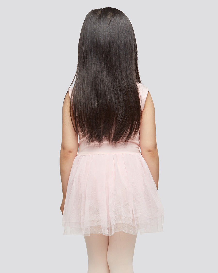 Ballet Pink Girls Tank Tulle Dress