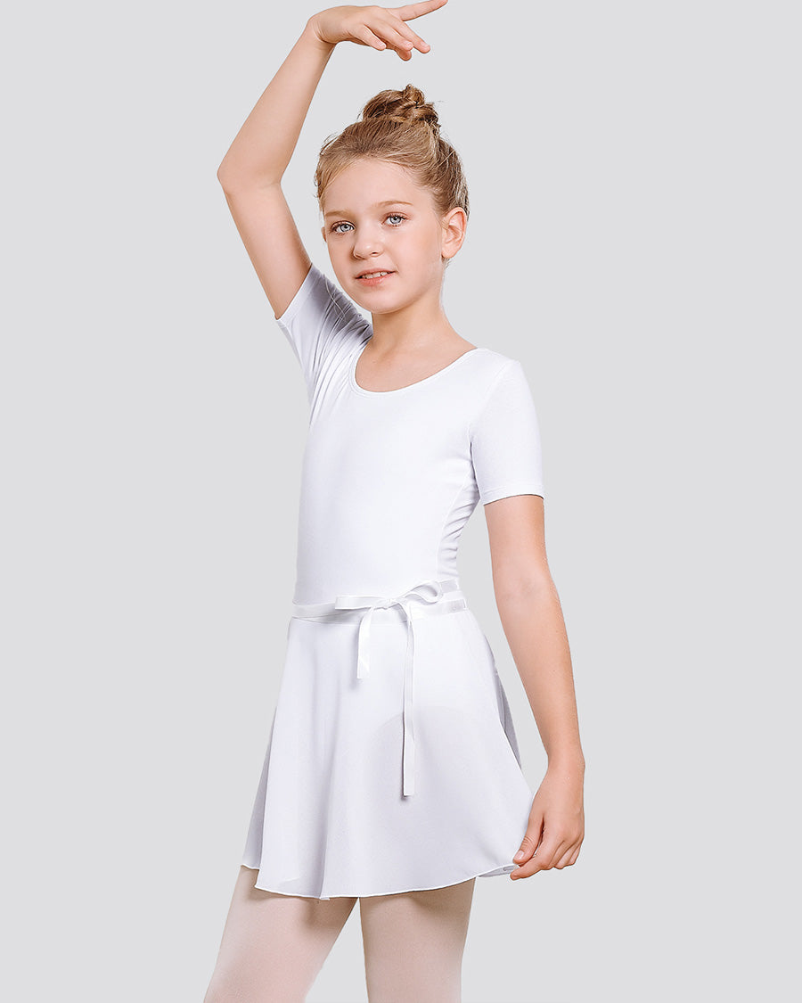 White Girls Ballet Leotard Starter Kit