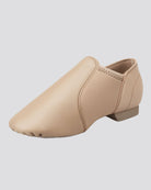 Tan Kids PU Leather Jazz shoes