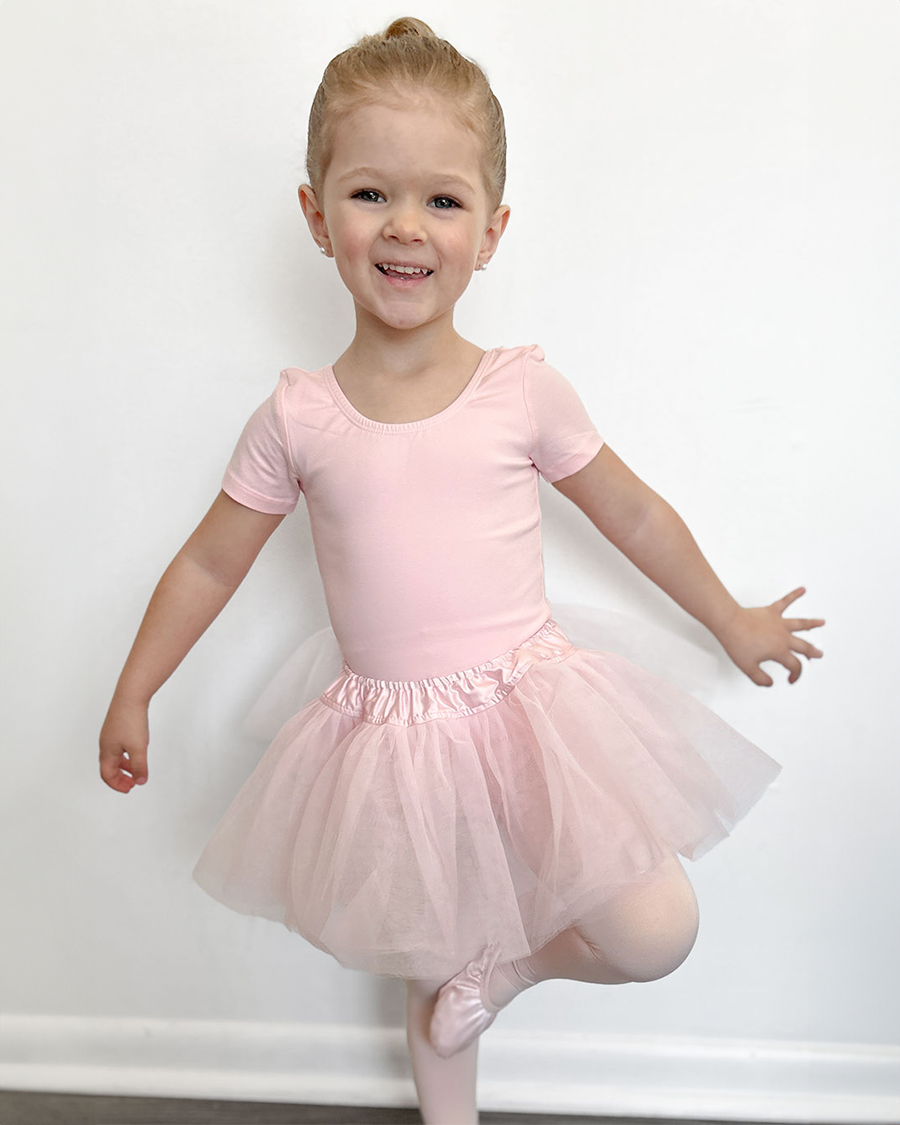 Ballet Pink Girls Ballet Leotard Starter Kit