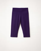 Navy Girls Capri Yoga Leggings