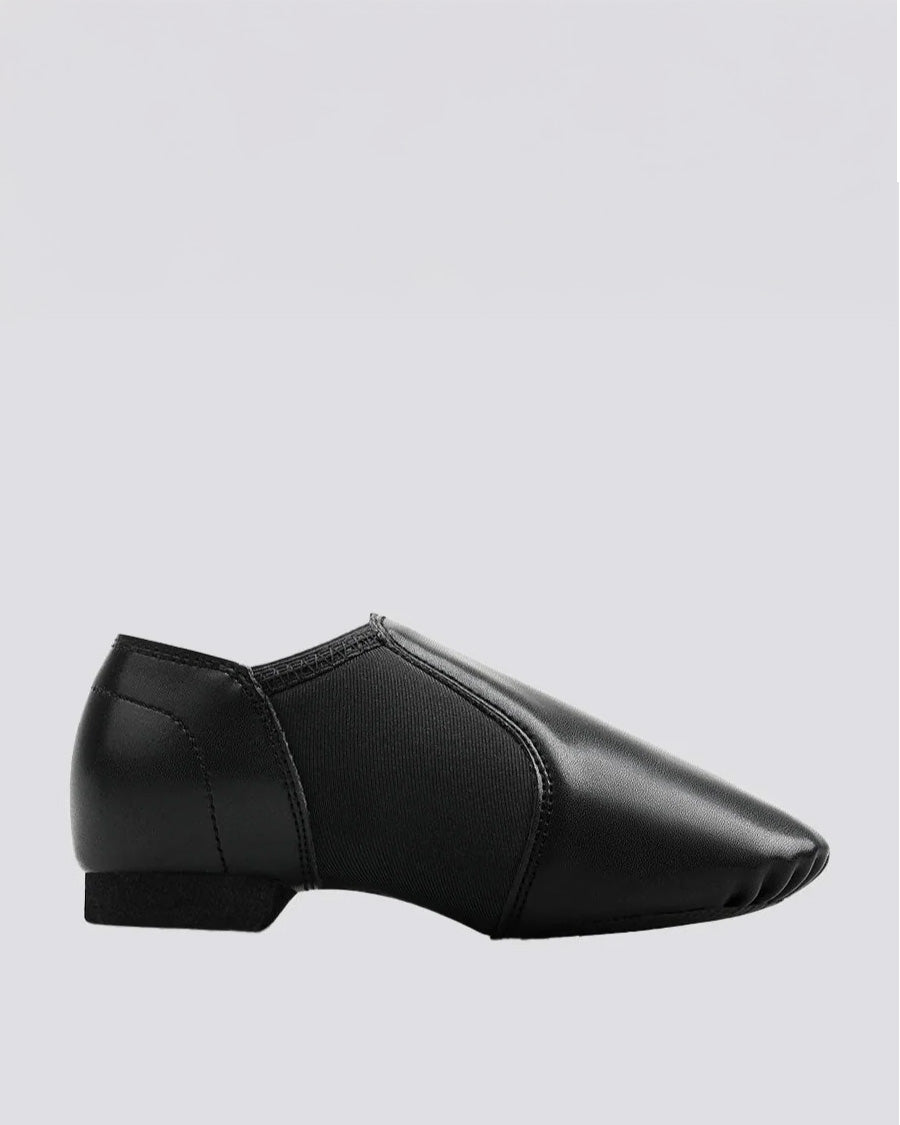Black Kids PU Leather Jazz shoes