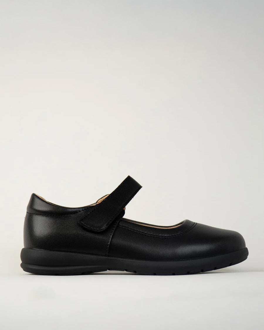 Scarpe Ballerine Bambina Feversole - Mary Jane Velvet Blu Taglia 33 EU