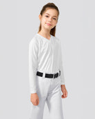 Black Youth Elastic Baseball/Softball Belt - View 2