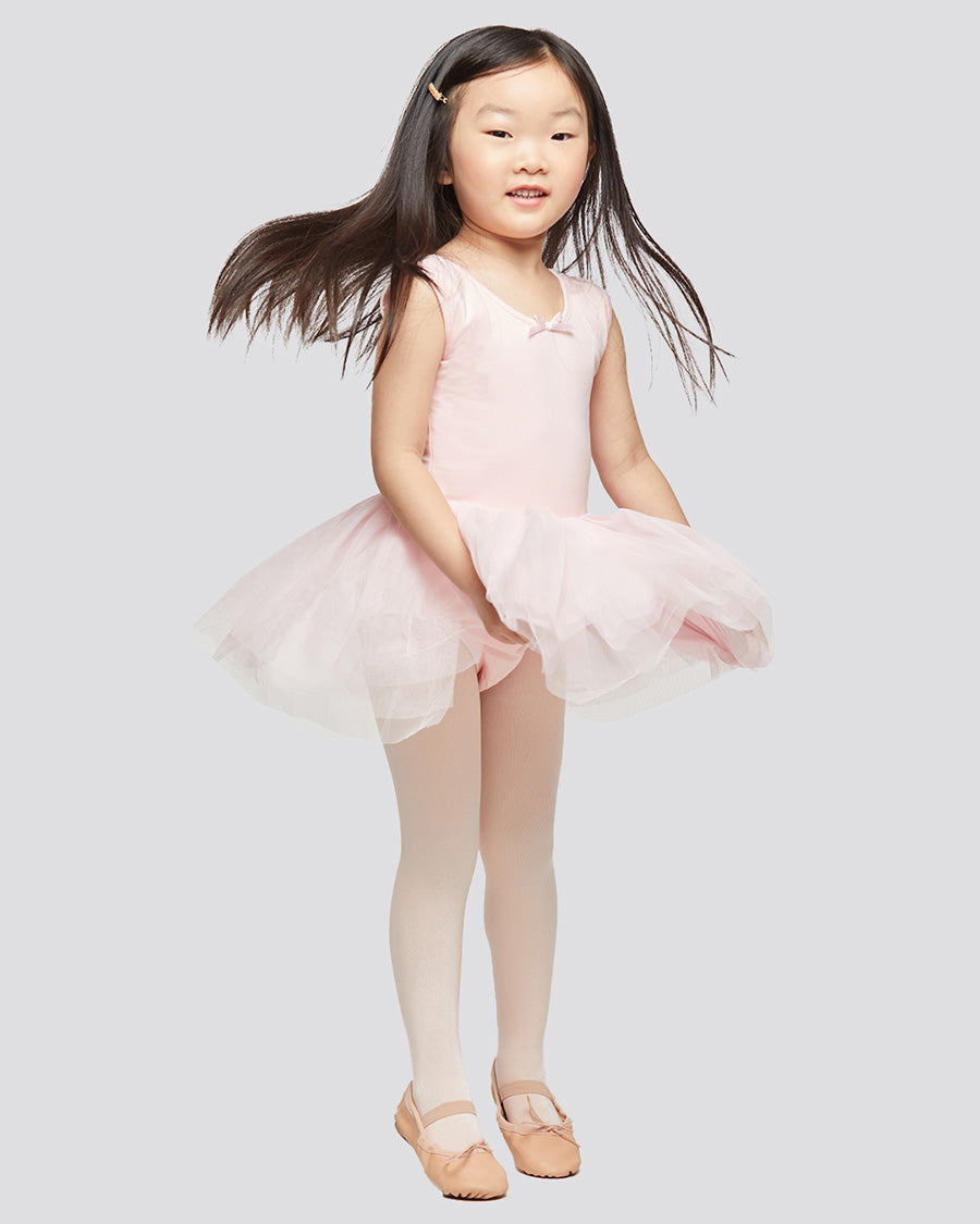 Ballet Pink Girls Tank Tulle Dress