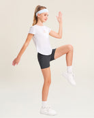 Charcoal Girls 3" Volleyball Shorts