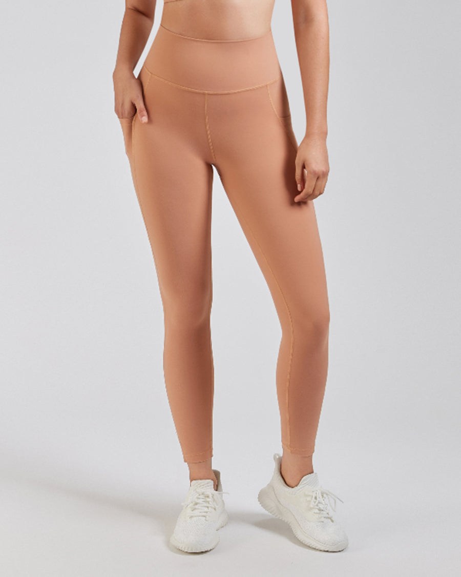 Autumn Clay SoftLuxe Yoga Pants with Pockets