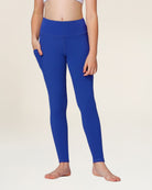 Cobalt Blue Girls Athletic Leggings