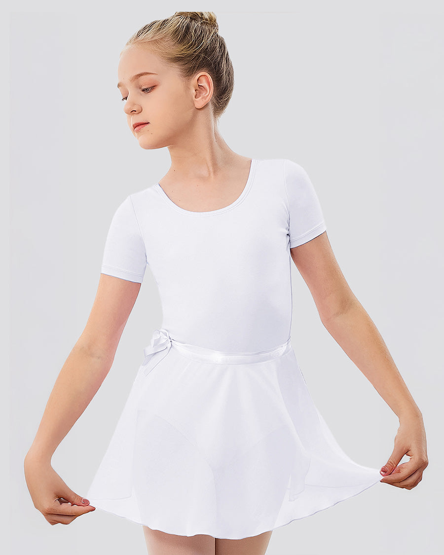 White Girls Ballet Leotard Starter Kit