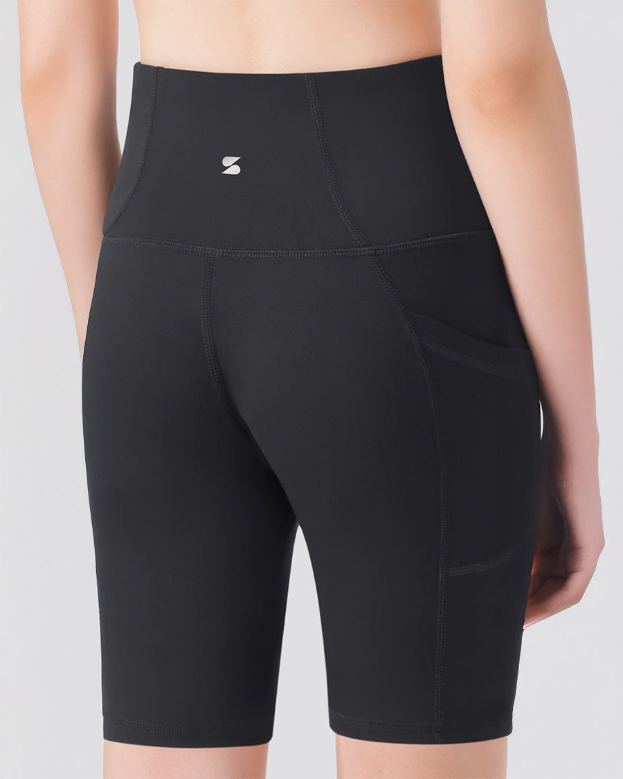Charcoal Girls 8" Volleyball Ace Shorts