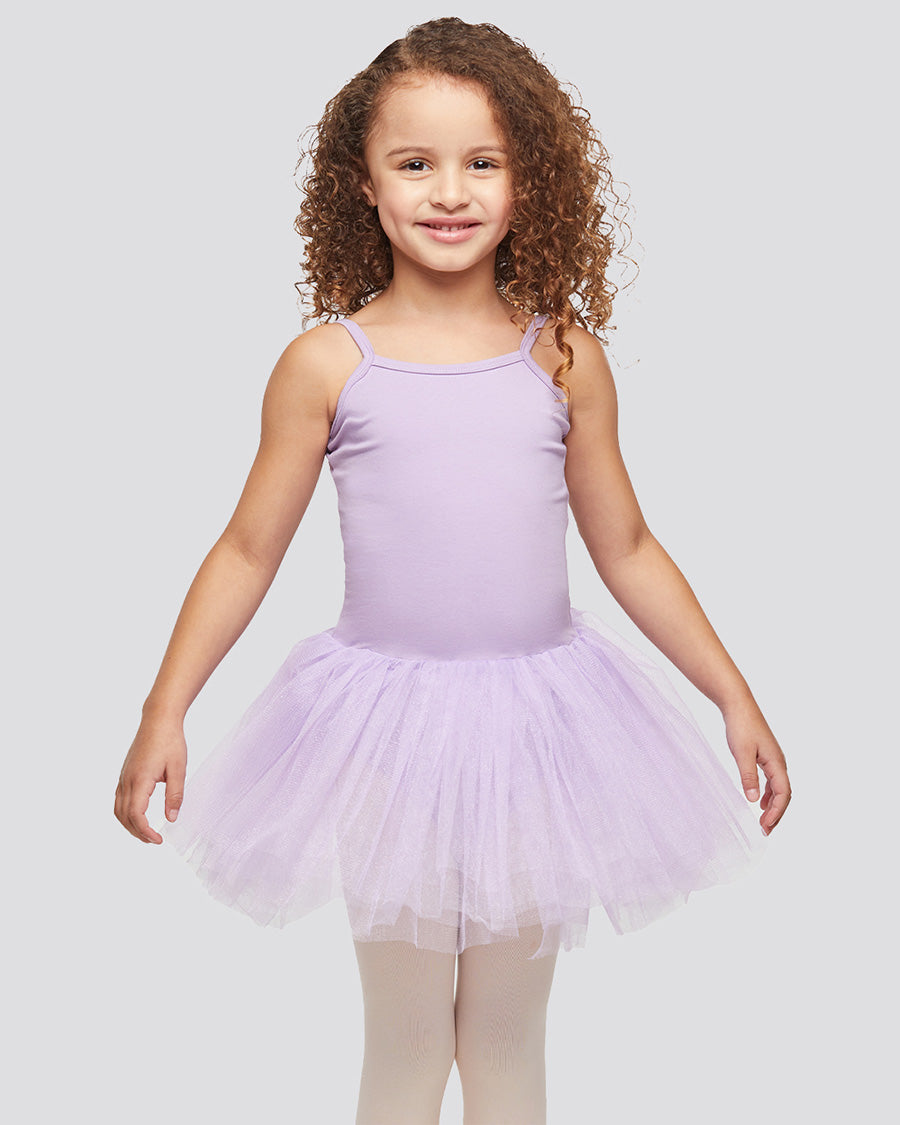 Lavender Girls Camisole Tulle Dress