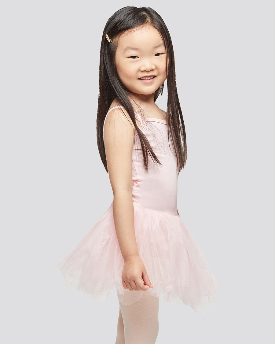 Ballet Pink Girls Camisole Tulle Dress