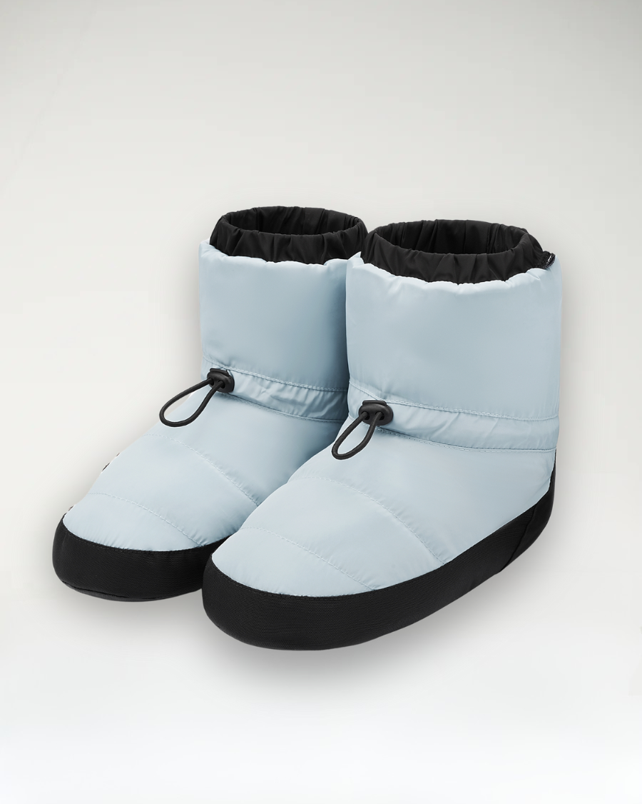 Blue ballet warm up booties