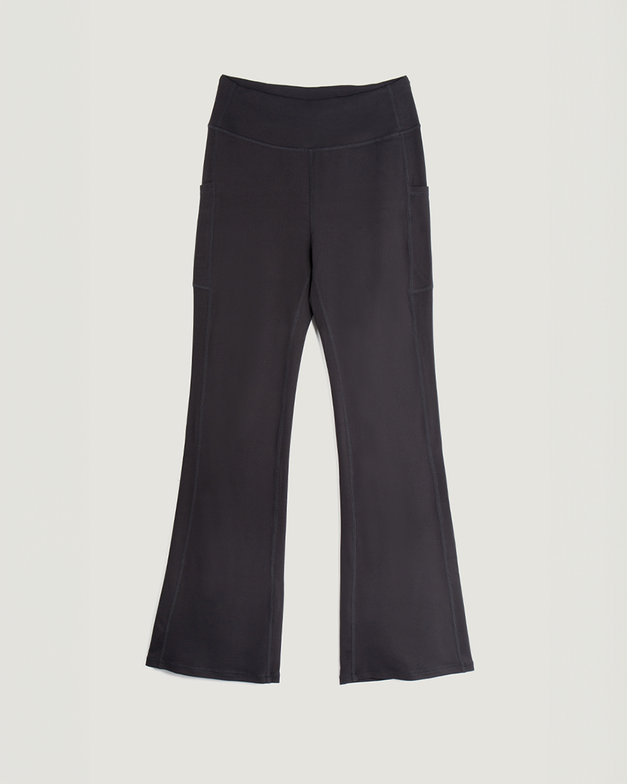 Black Bootcut High Waisted Yoga Pants