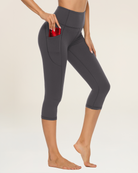 Charcoal Capri Yoga leggings