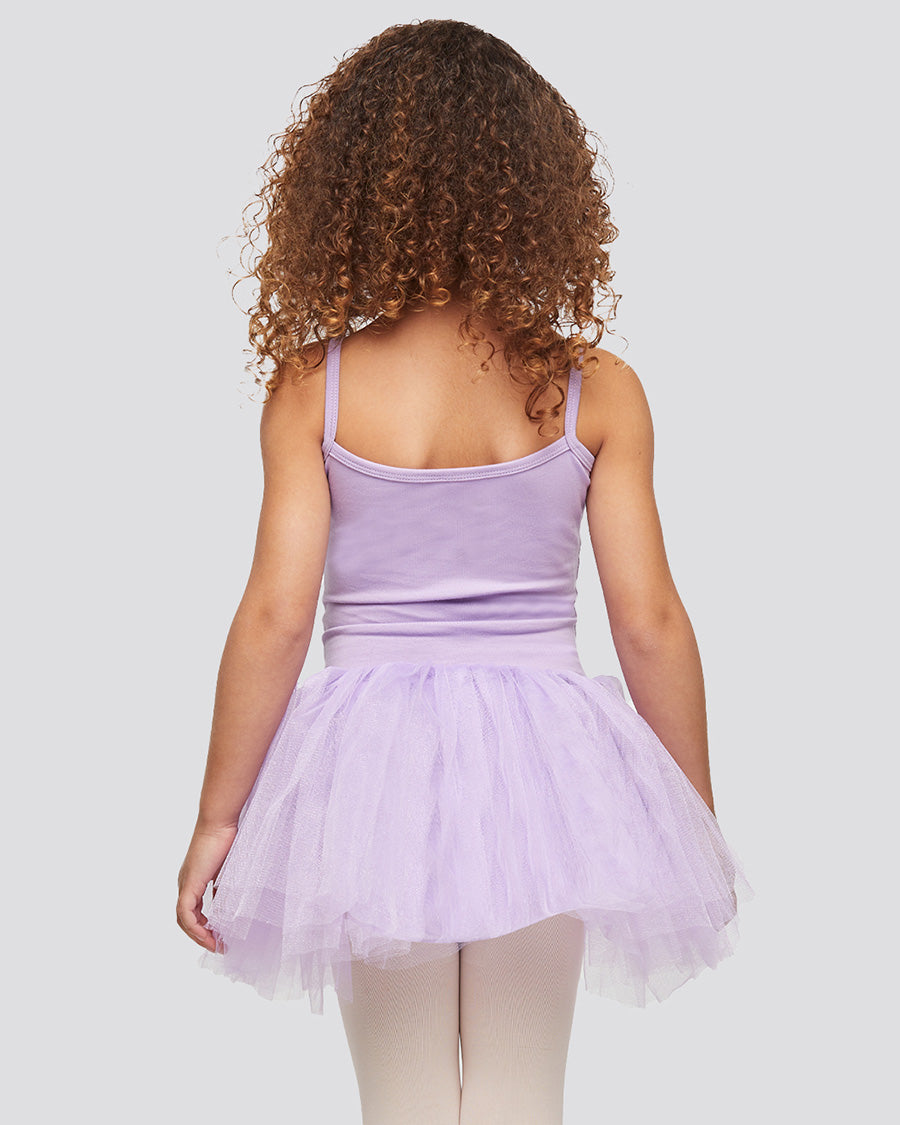 Lavender Girls Camisole Tulle Dress