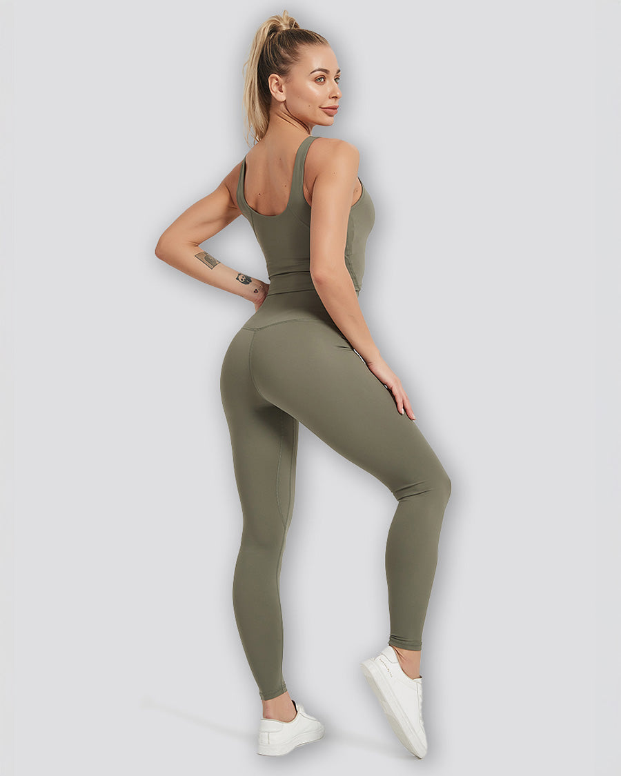 Olive Green Buttery Soft Leggings
