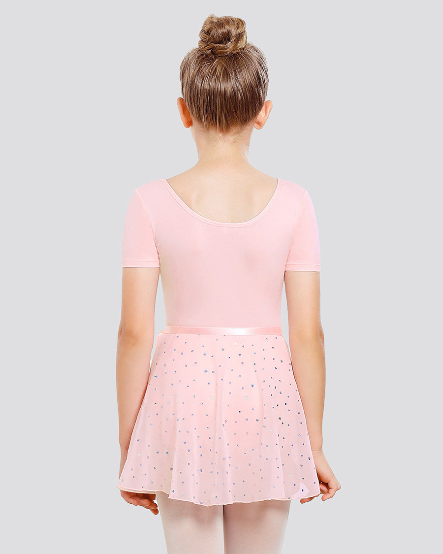 Sparkling Ballet Pink Girls Ballet Leotard Starter Kit