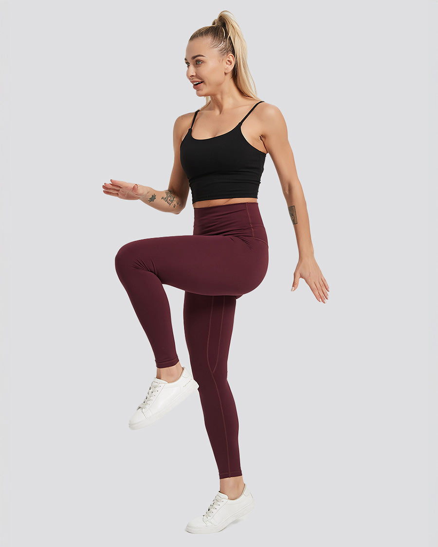Deep Merlot Buttery Soft Leggings