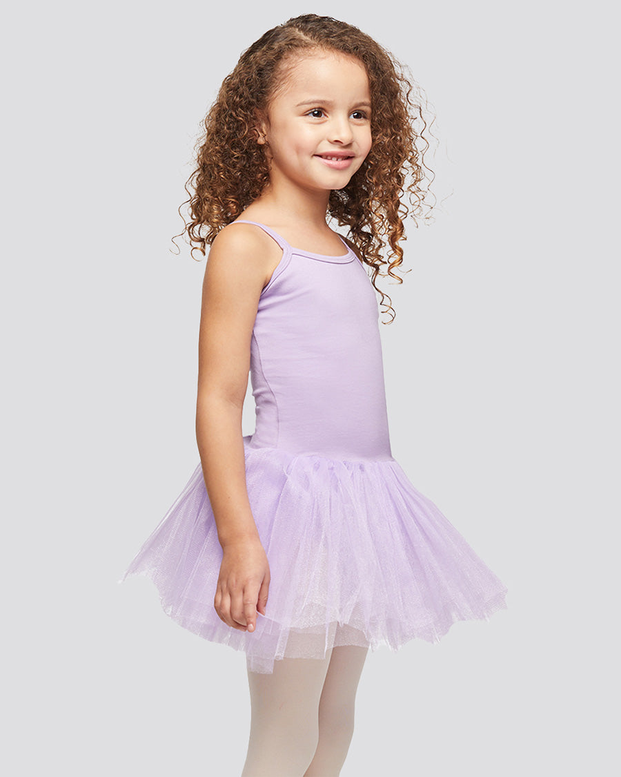 Lavender Girls Camisole Tulle Dress