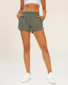 Green Ignite Running Shorts 3"