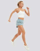 Blue React Running Shorts 4"