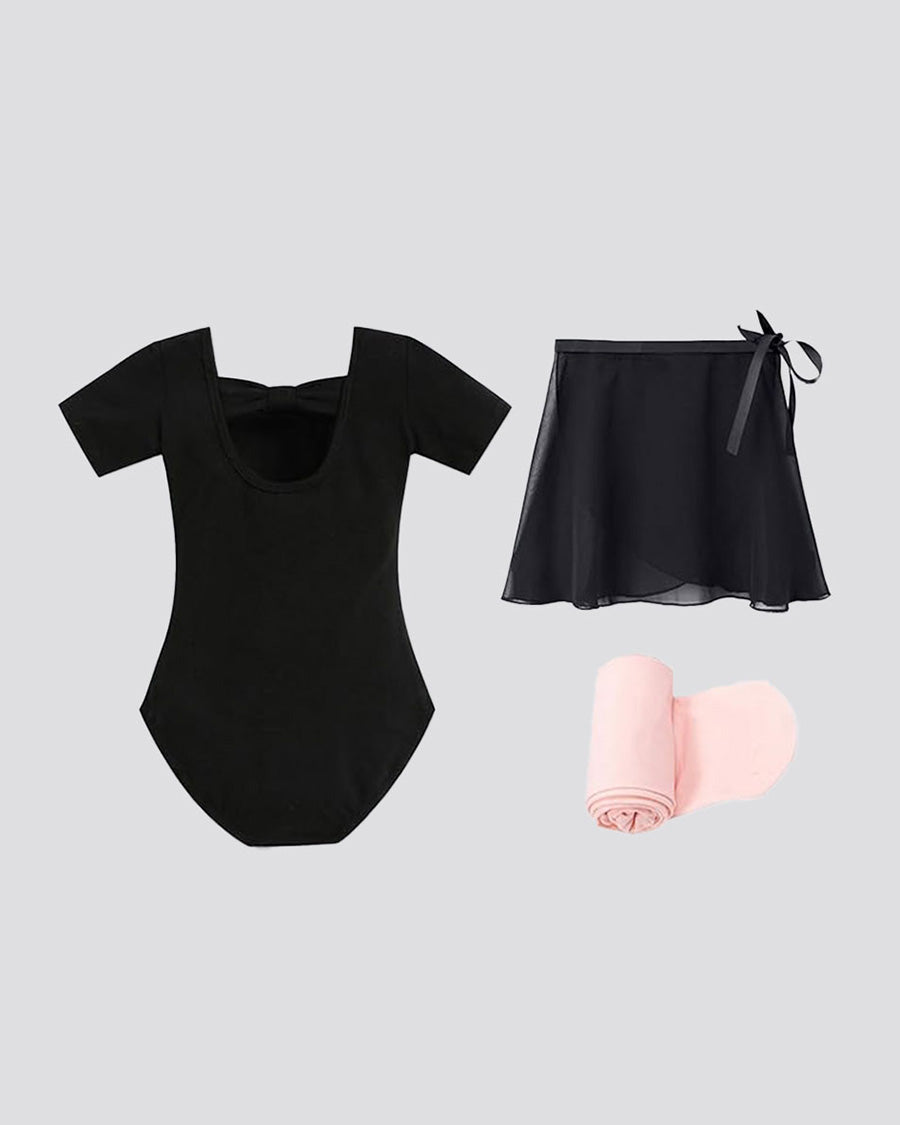 Black Girls Ballet Leotard Starter Kit