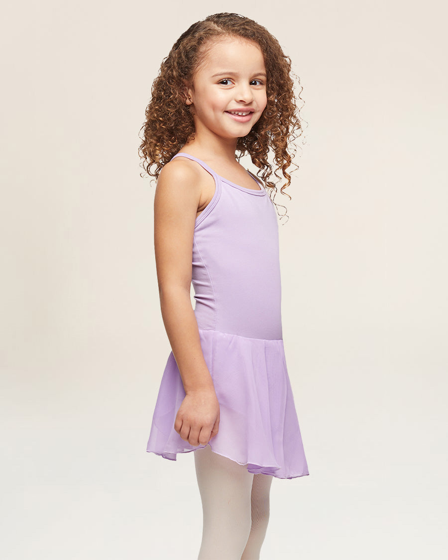 Lavender Girls Camisole Dance Dress