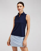 Light Blue Ruffle Ace Tennis Skirt