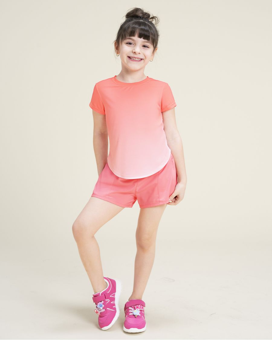 Coral Kids Ombre Athletic T-Shirt