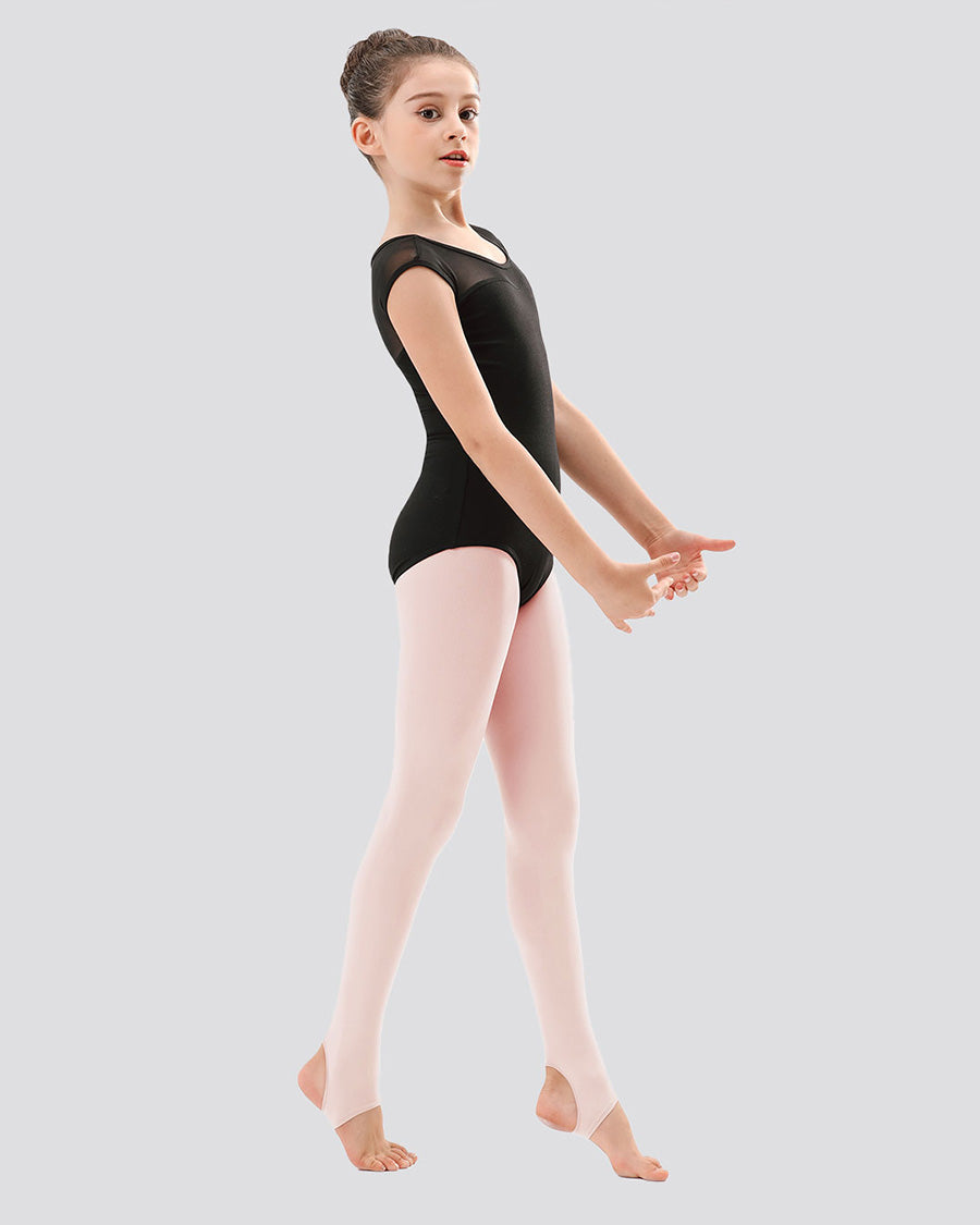 Ballet Pink Girls Ultra Soft Stirrup Tights