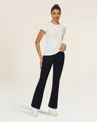 Creme Soft Cotton Slub T-Shirt