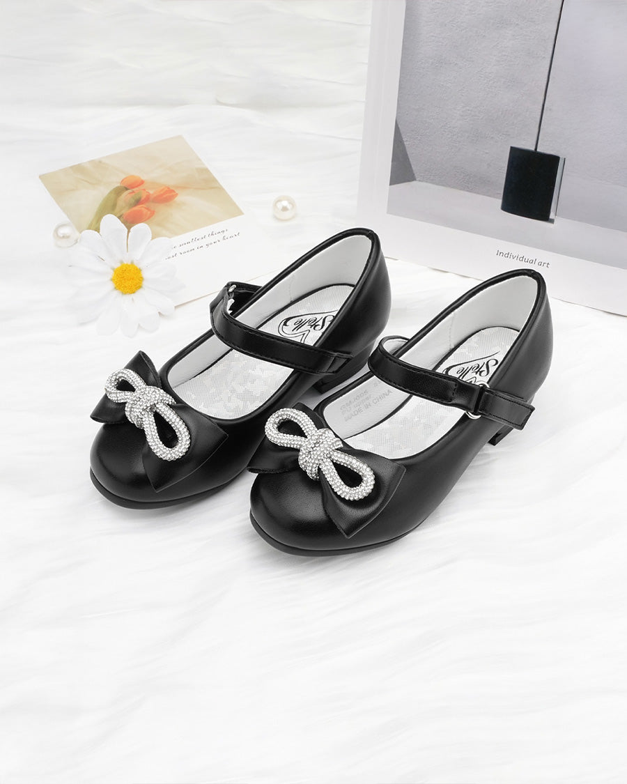 Black Girls Closed Toe Mary Jane Shoes