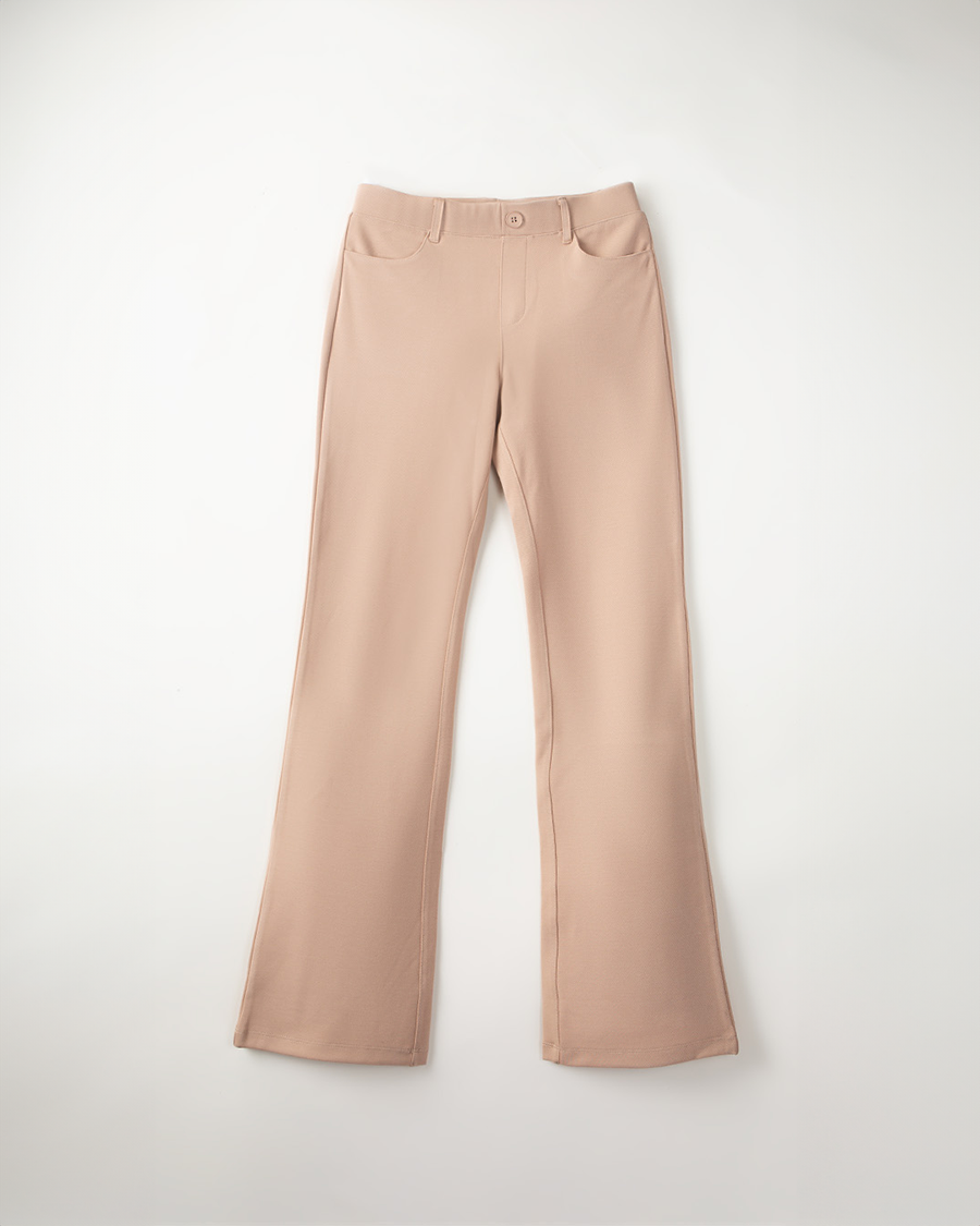 Khaki Women Business Casual Work Pants  | Bootcut