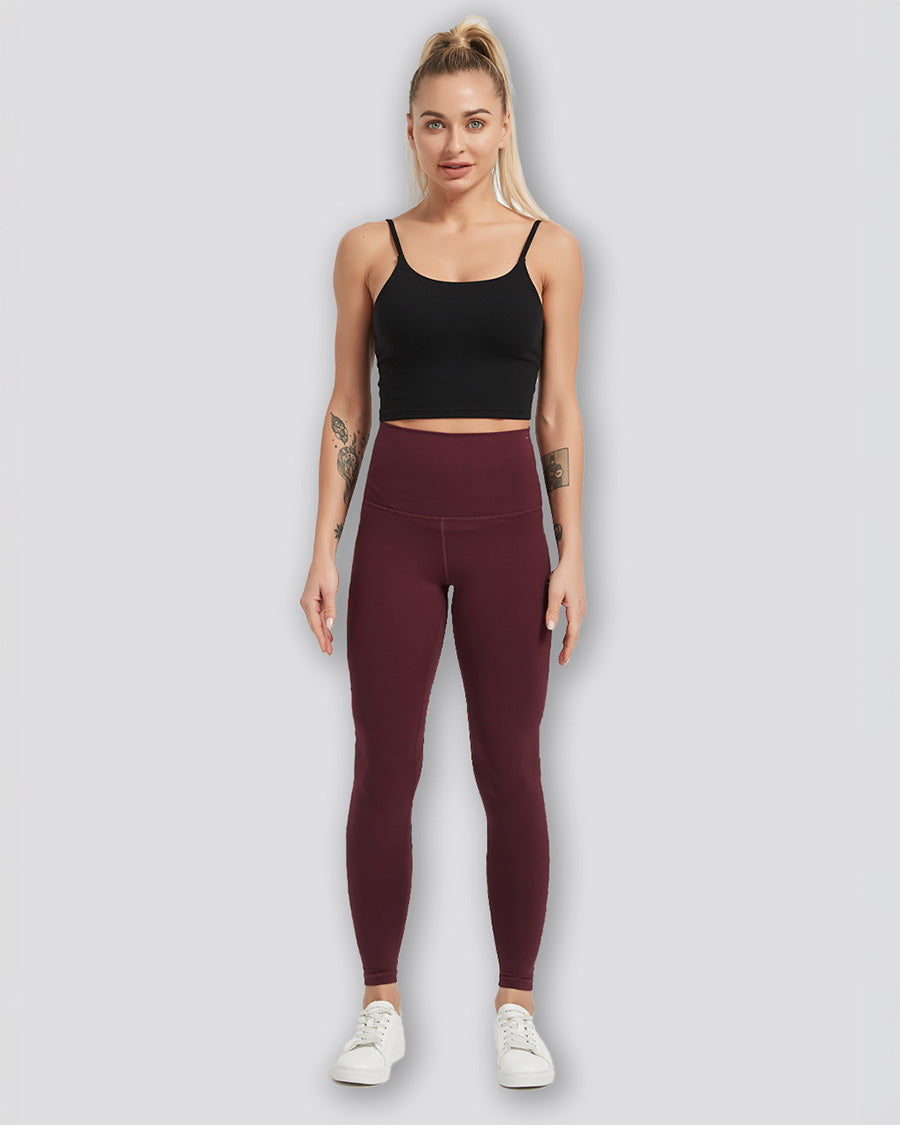 Deep Merlot Buttery Soft Leggings
