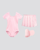 Sparkling Ballet Pink Girls Ballet Leotard Starter Kit
