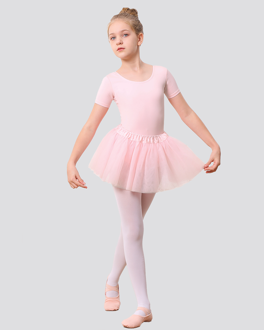 Ballet Pink Girls Tulle Skirt