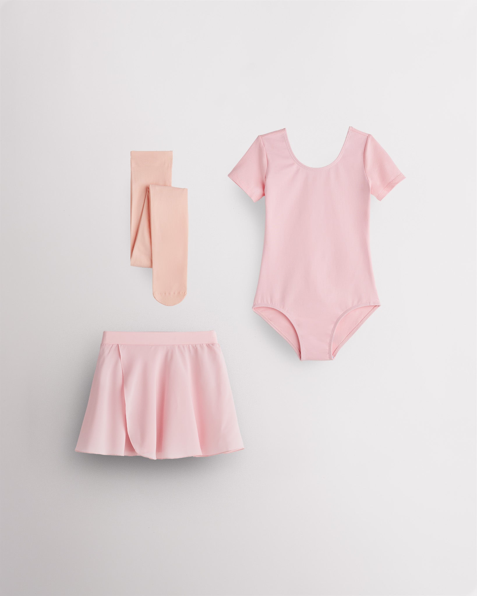 Girls Ballet Leotard Starter Kit in Ballet Pink